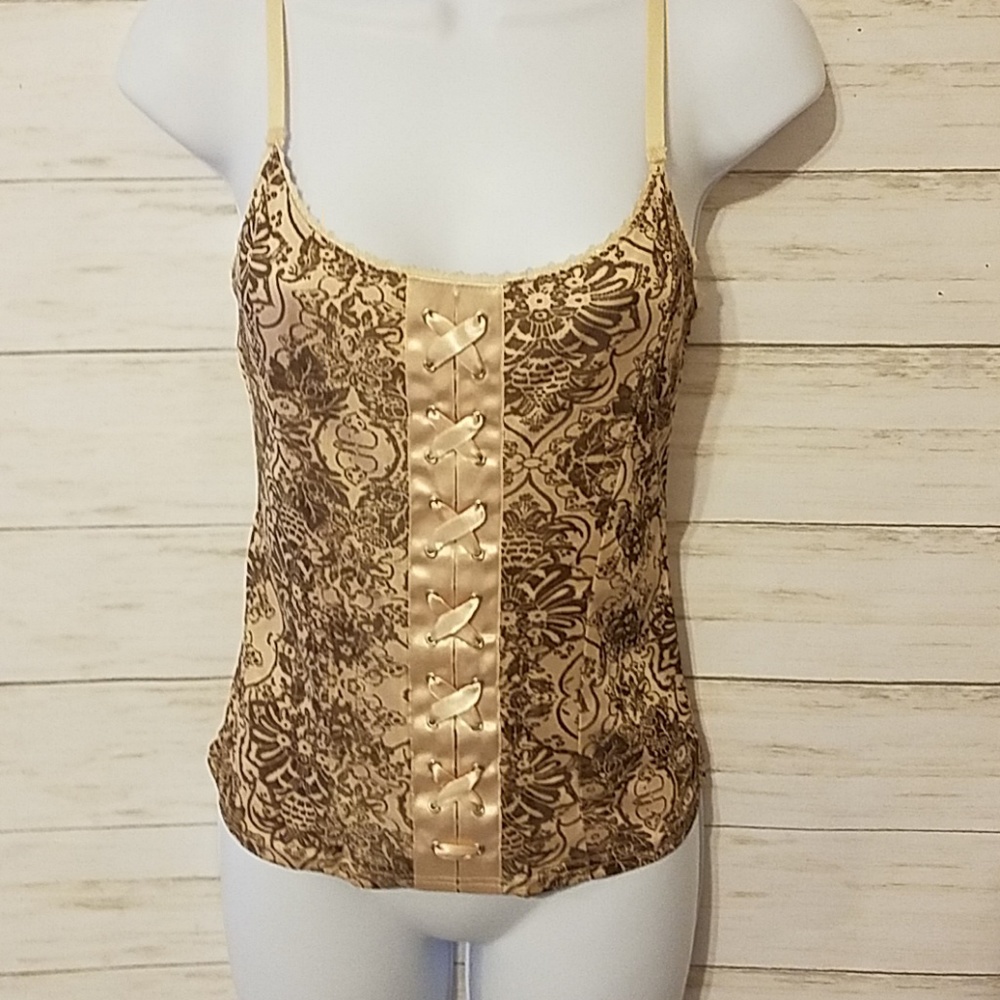 Express lace up tank